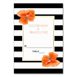 Papagaios de coral e cartão de escolta de stripes