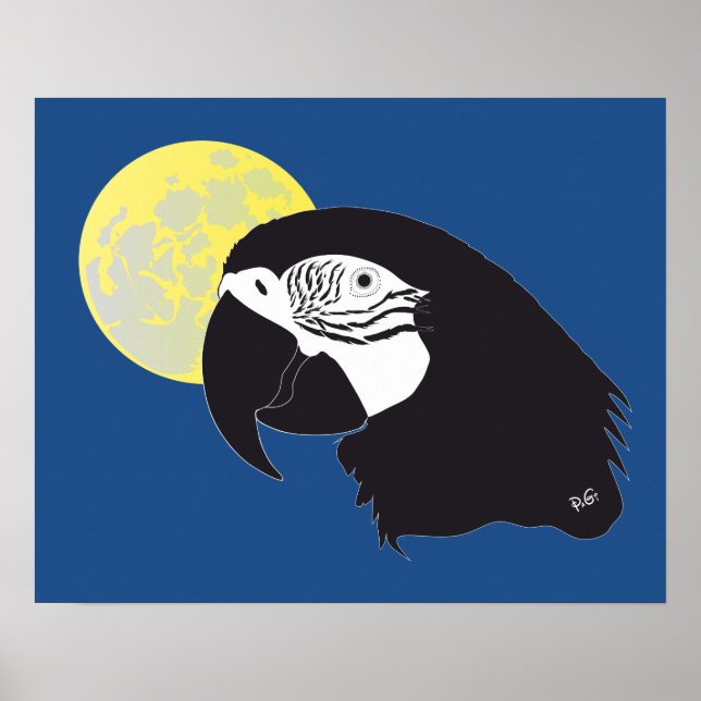 Papagei Ara Poster (Frente)