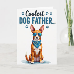 Papai Cachorro Cartão Doce do Dia dos Pais