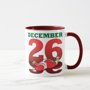 Papai noel caneca bêbeda do "o 26 de dezembro"