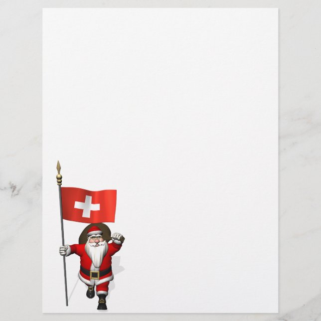 Papai Noel Com Alferes De Suiça (Frente)