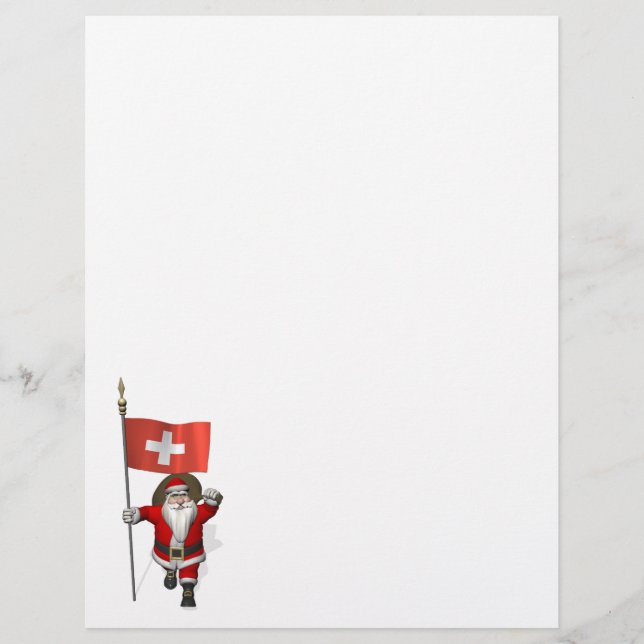 Papai Noel Com Alferes De Suiça (Frente)