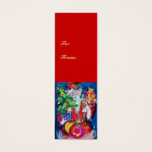 PAPAI NOEL COM ÁRVORE E PRESENTES DE NATAL