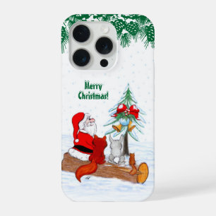 Papai Noel com Raposa e Esquilo do Coelho