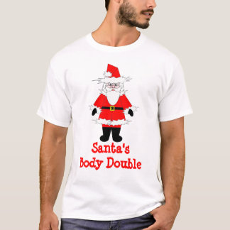 Papai noel Corpo Duplo de Camisa de Natal