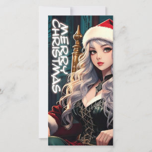 Papai Noel de Cabelo Prateado – Feliz Natal