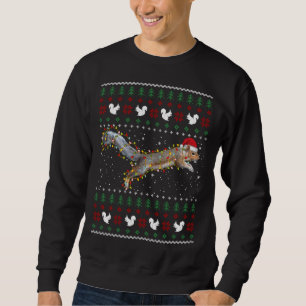 Papai noel de esquilo giro bonito no suéter de Nat