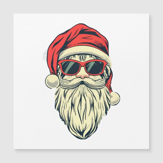 papai noel de óculos (Frente)
