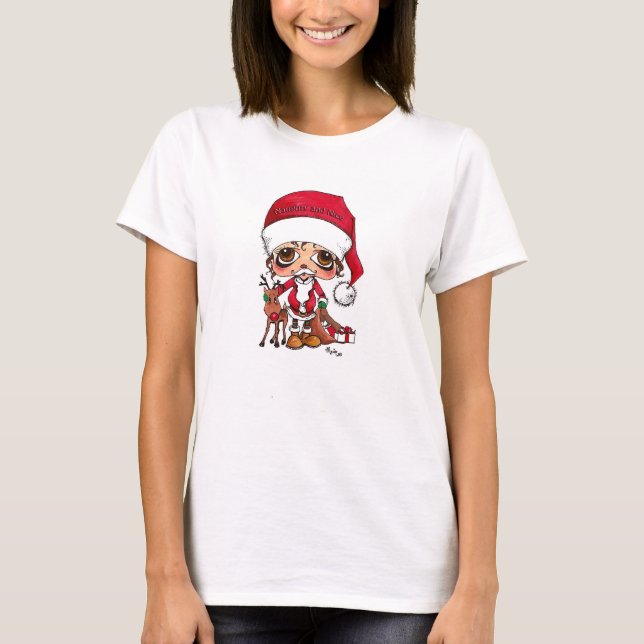 Papai noel e camisa de Rudolf T (Frente)