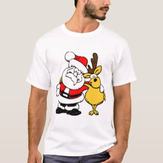 Papai noel e t-shirt da rena