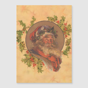 Papai Noel Leyendecker Antigo Vitoriano