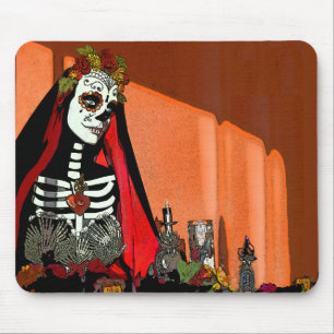 Papai noel Muerte Mousepad