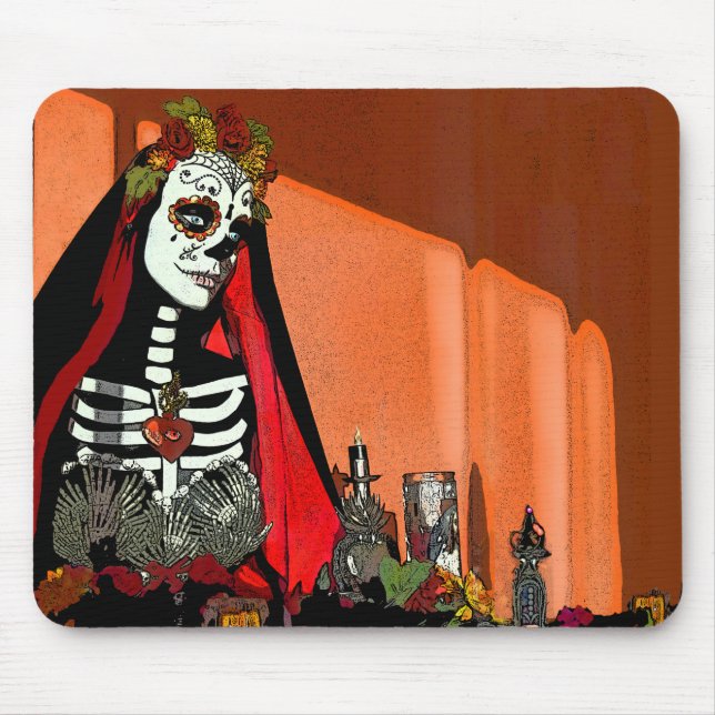Papai noel Muerte Mousepad (Frente)
