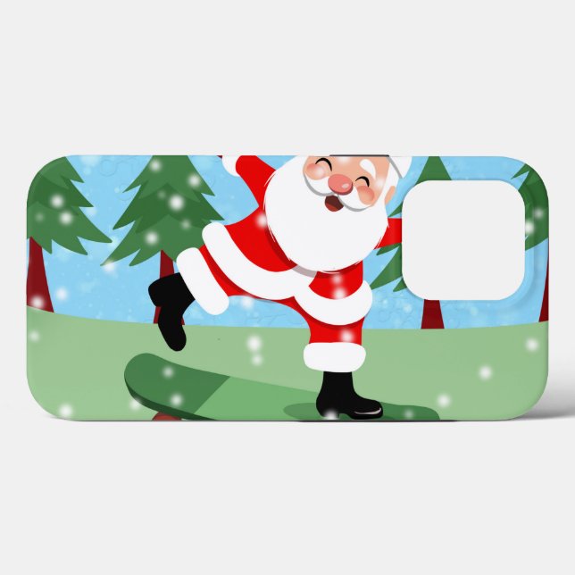 Papai Noel no skate (Verso (horizontal))