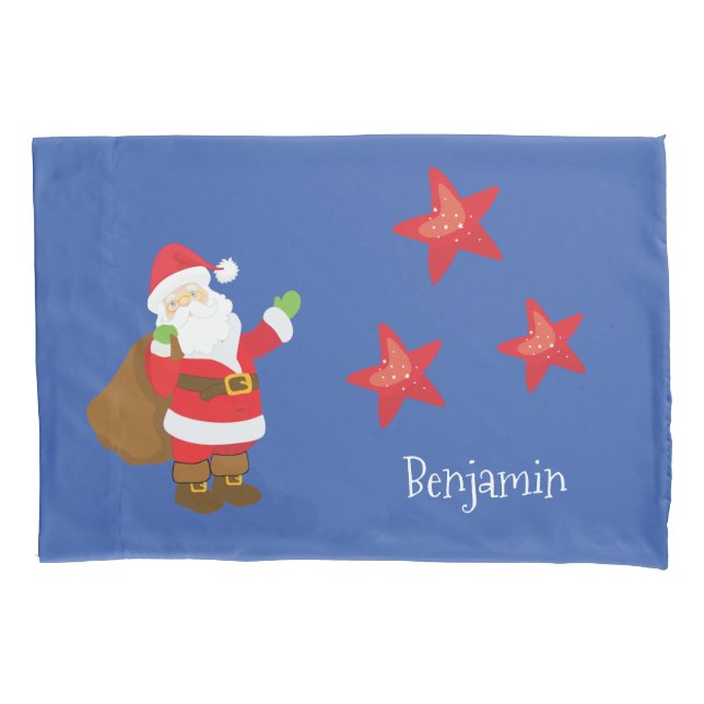 Papai Noel Personalizado com Estrelas (Frente)