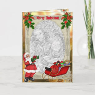 Papai noel Sleigh - Modelo Tall