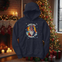 Papai Noel Straight Outta do Polo Norte