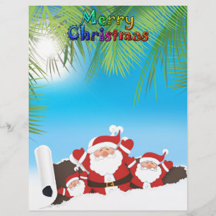 papai noel tropical