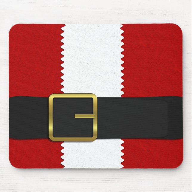 Papai noel Upclose Mousepad (Frente)