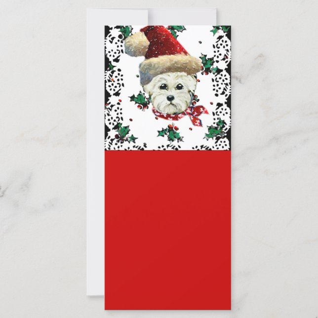 Papai Noel Westie (Frente)