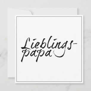 Papai querido - escrita preta 00001