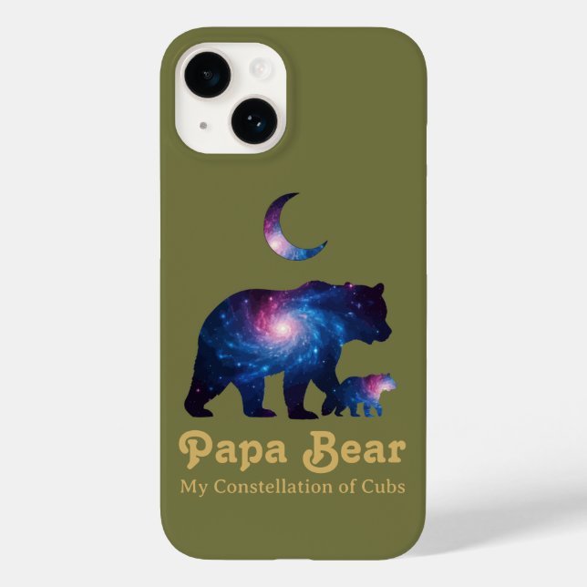Papai Urso Cósmico & Filhote (Verso)