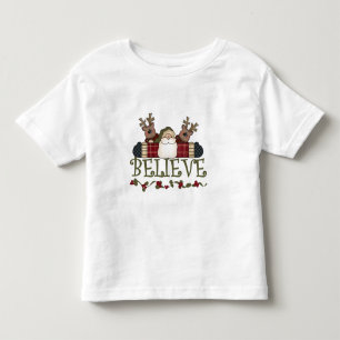 Papais noeis acreditam em T-shirts e presentes