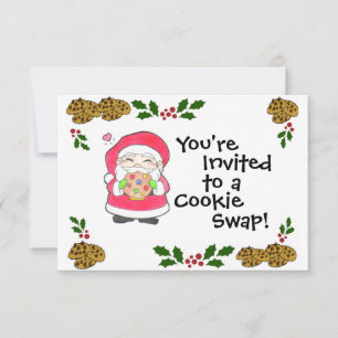 Papais noeis Adora Convite de Cookies