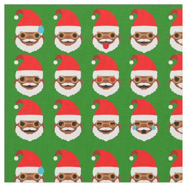 papais noeis africanos emoji emoticons tecido (Detalhe)