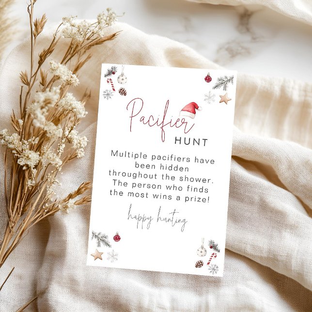 Papais noeis Baby Winter Chá Pacifier Hunt (Criador carregado)