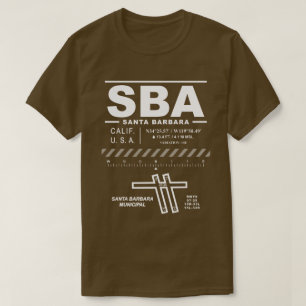Papais noeis Barbara Municipal Airport SBA T-Shirt