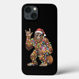 Papais noeis Bigfoot Luzes de Natal Engraçadas