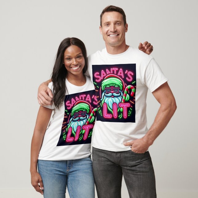 Papais noeis - Camisa de Natal Novinho Engraçada (Unissex)