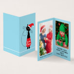 Papais noeis, Cartão de Natal de Foto da Família<br><div class="desc">Papais noeis,  Cartões de Natal de Foto Familiar da Loja Cartão de visita. Estes cartões são um alternativo inteligente e barato aos seus cartões de Natal médios porque são muito menores e sem envelopes. Simplesmente entregá-los à sua família e amigos nesta temporada de férias.</div>