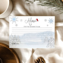 Papais noeis Cartões de Chá de fraldas de Natal