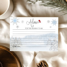 Papais noeis Cartões de Chá de fraldas de Natal