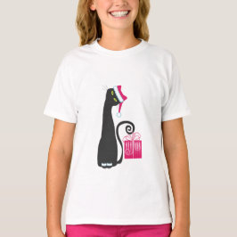 Papais noeis Cat T-Shirt