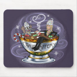 Papais noeis Chris & Wilbur Hot Tubbin Mouse Pad