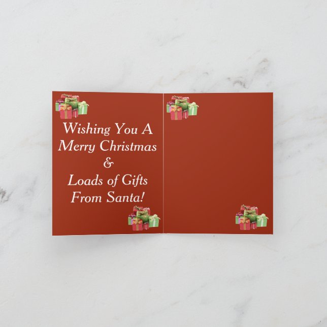 Papais noeis Com Cartões De Presente (Interior)