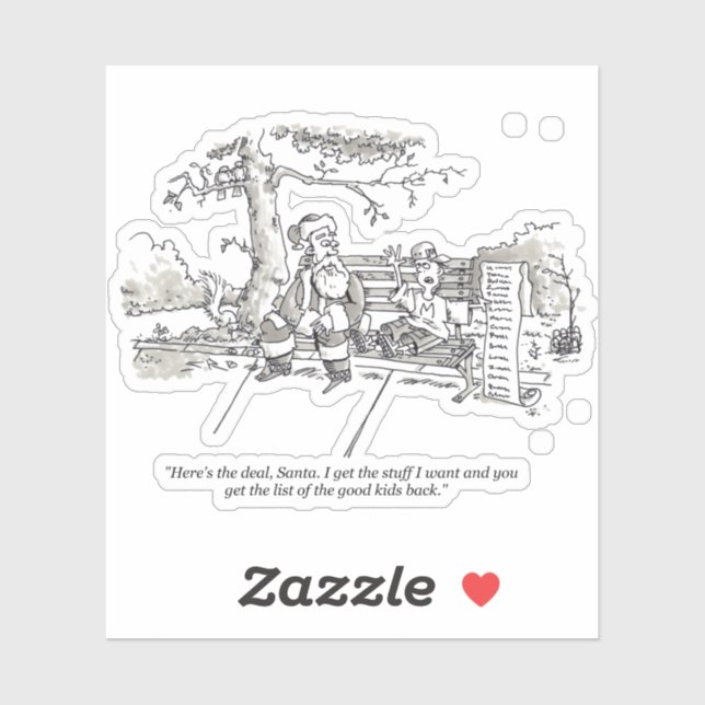 Papais noeis com mau adesivo do Kid (Folha)