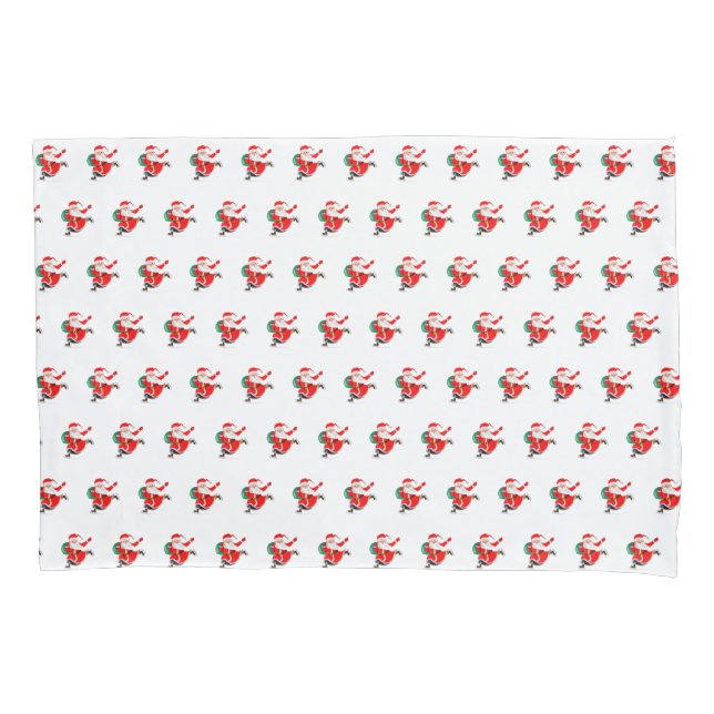 Papais noeis com Travesseiro de Natal de Presente (Frente)