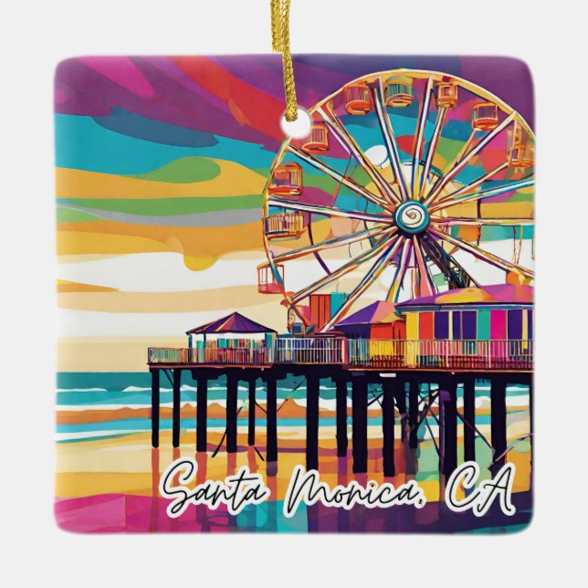 Papais noeis de Enfeites de natal coletáveis Monic (Frente)