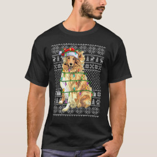 Papais noeis De Estilo De Suéter De Xmas Rough Col