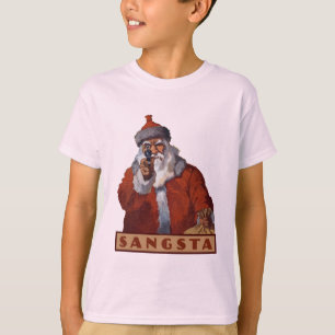 Papais noeis de gangsta camisas e jaquetas