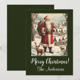 Papais noeis de Natal 13 Feliz Natal! Cartão de Na