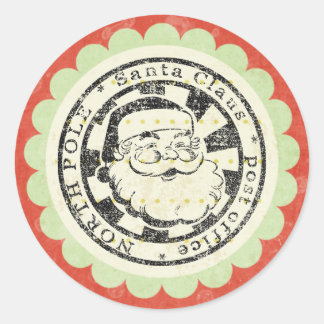 papais noeis de natal autocolantes