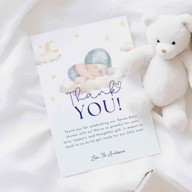 Papais noeis de Natal Cartões de agradecimentos pa (Criador carregado)