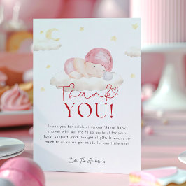 Papais noeis de Natal Cartões de agradecimentos pa