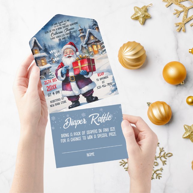 Papais noeis de Natal da Wonderland Winter Chá de  (Criador carregado)
