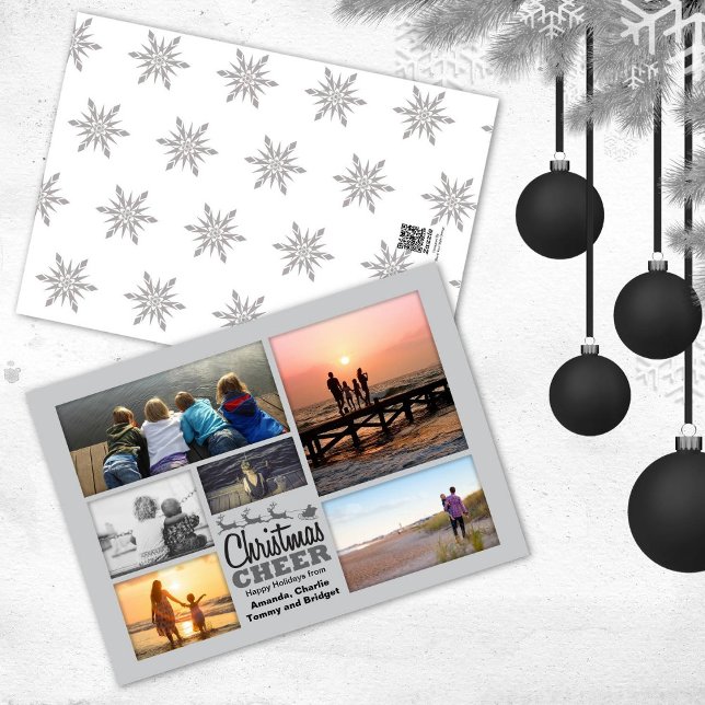 Papais noeis de Natal Feliz Cartão com fotos de Fé (Criador carregado)